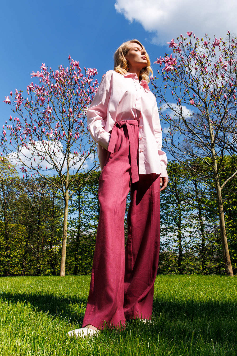 Wide trousers "Hera"