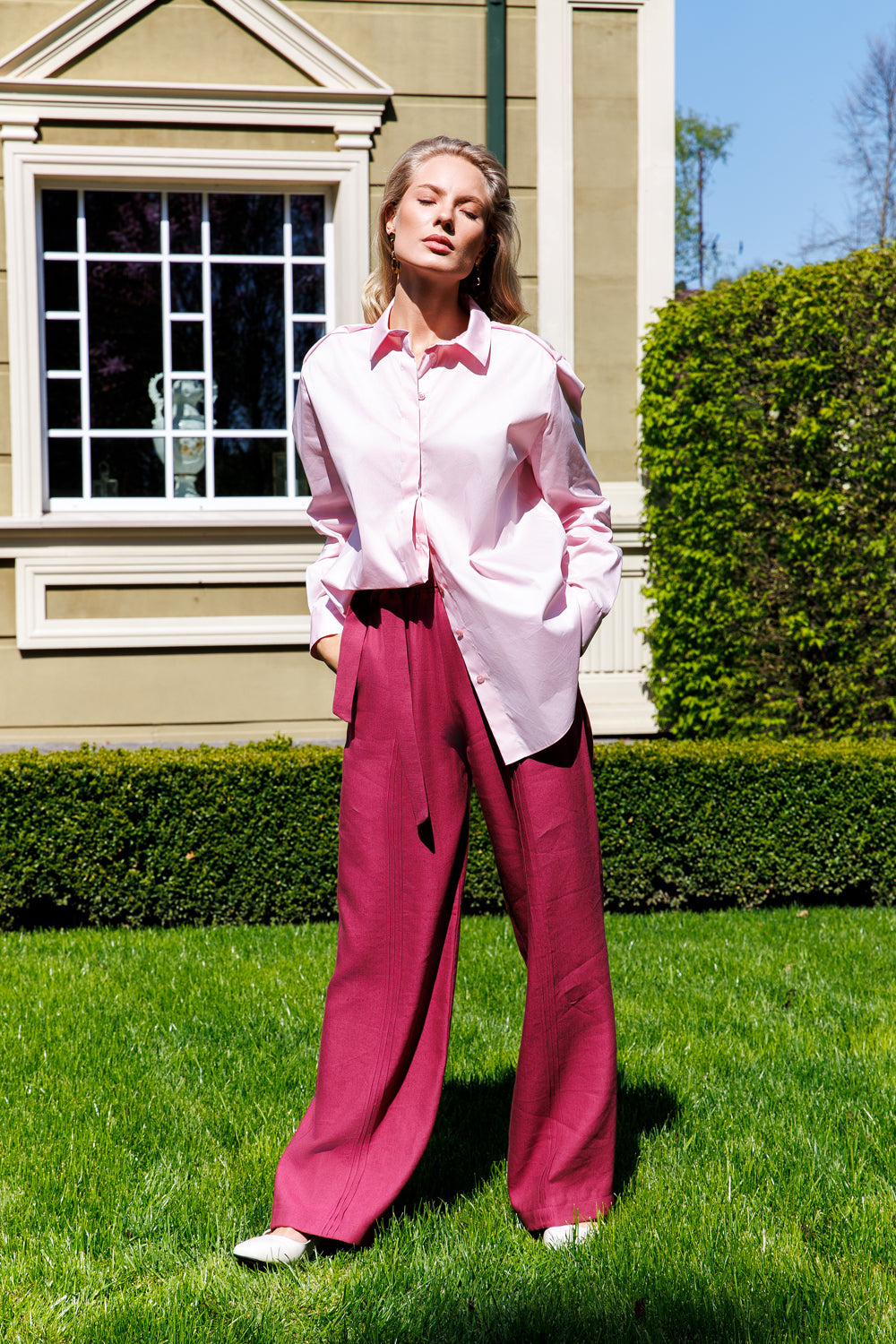 Wide trousers "Hera"