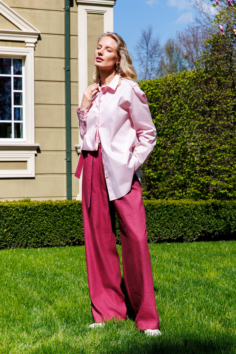 Wide trousers "Hera"