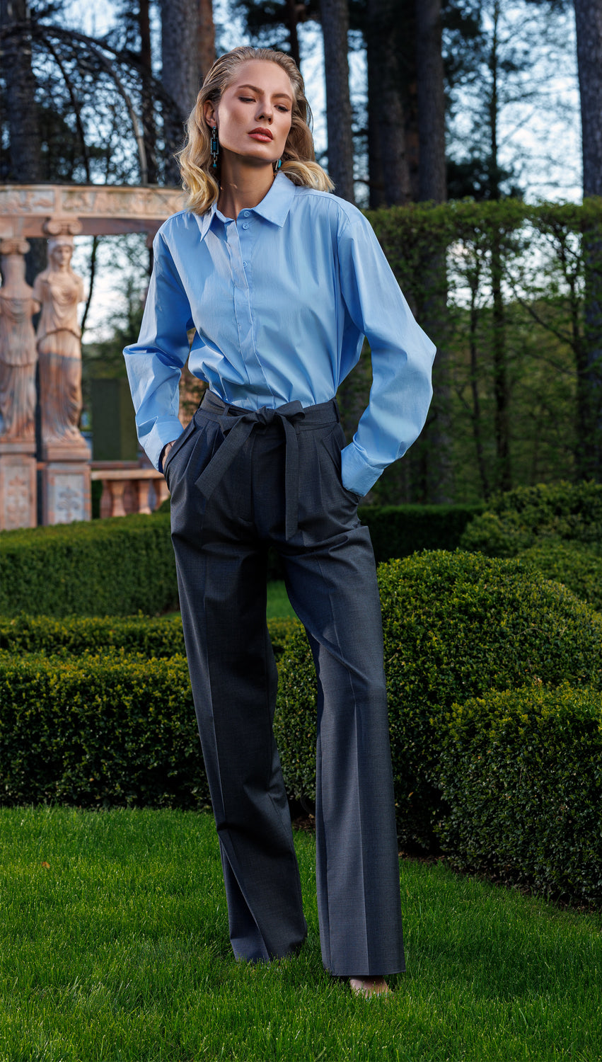 Gray color trousers 'Classics'