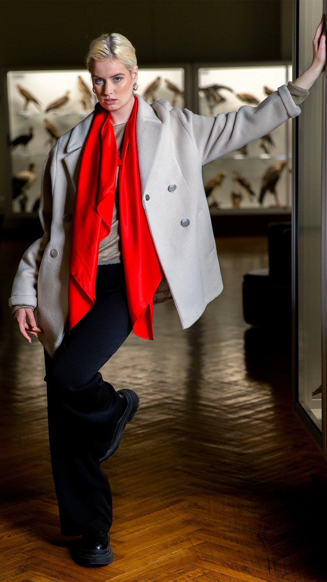 Ivory colour coat "Ivory"