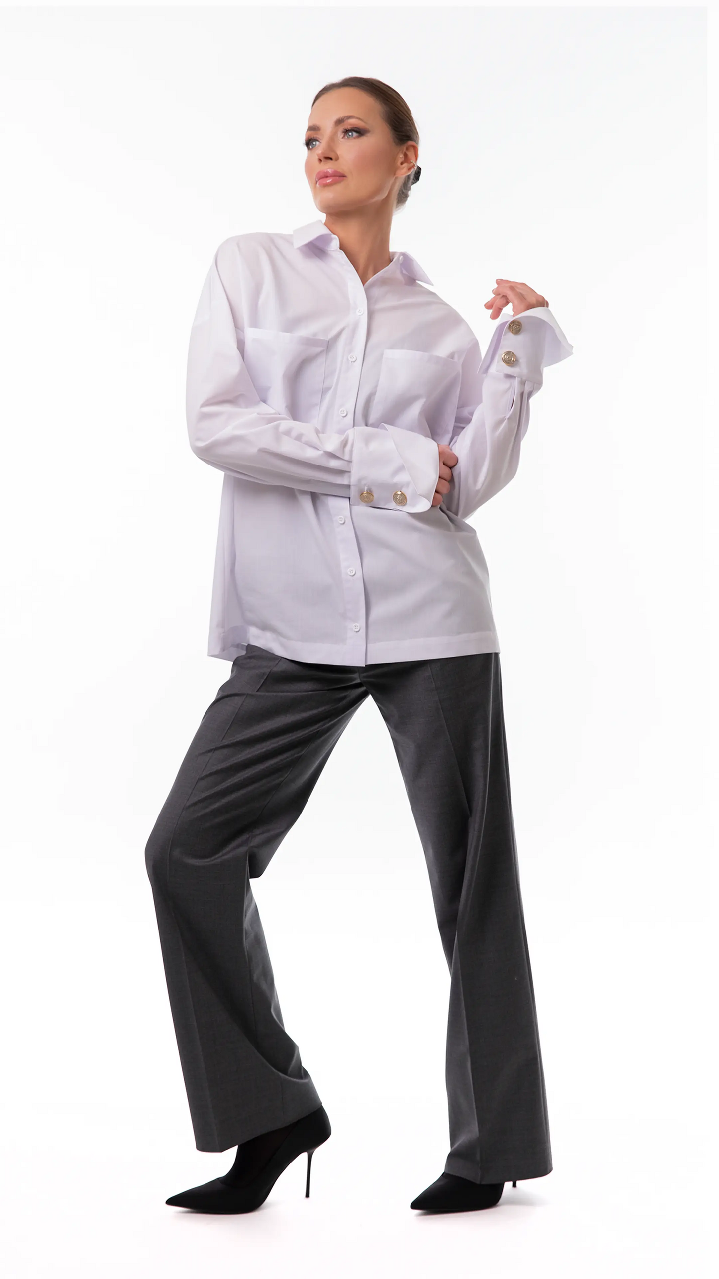Snow-colored shirt