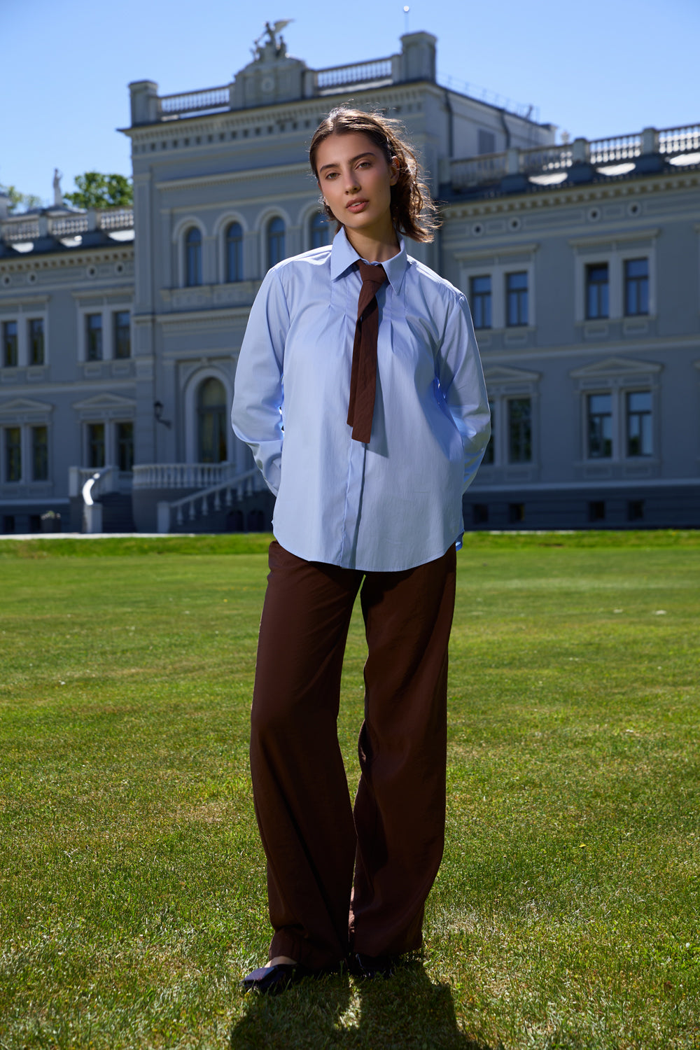 Žydri marškiniai „Classico“