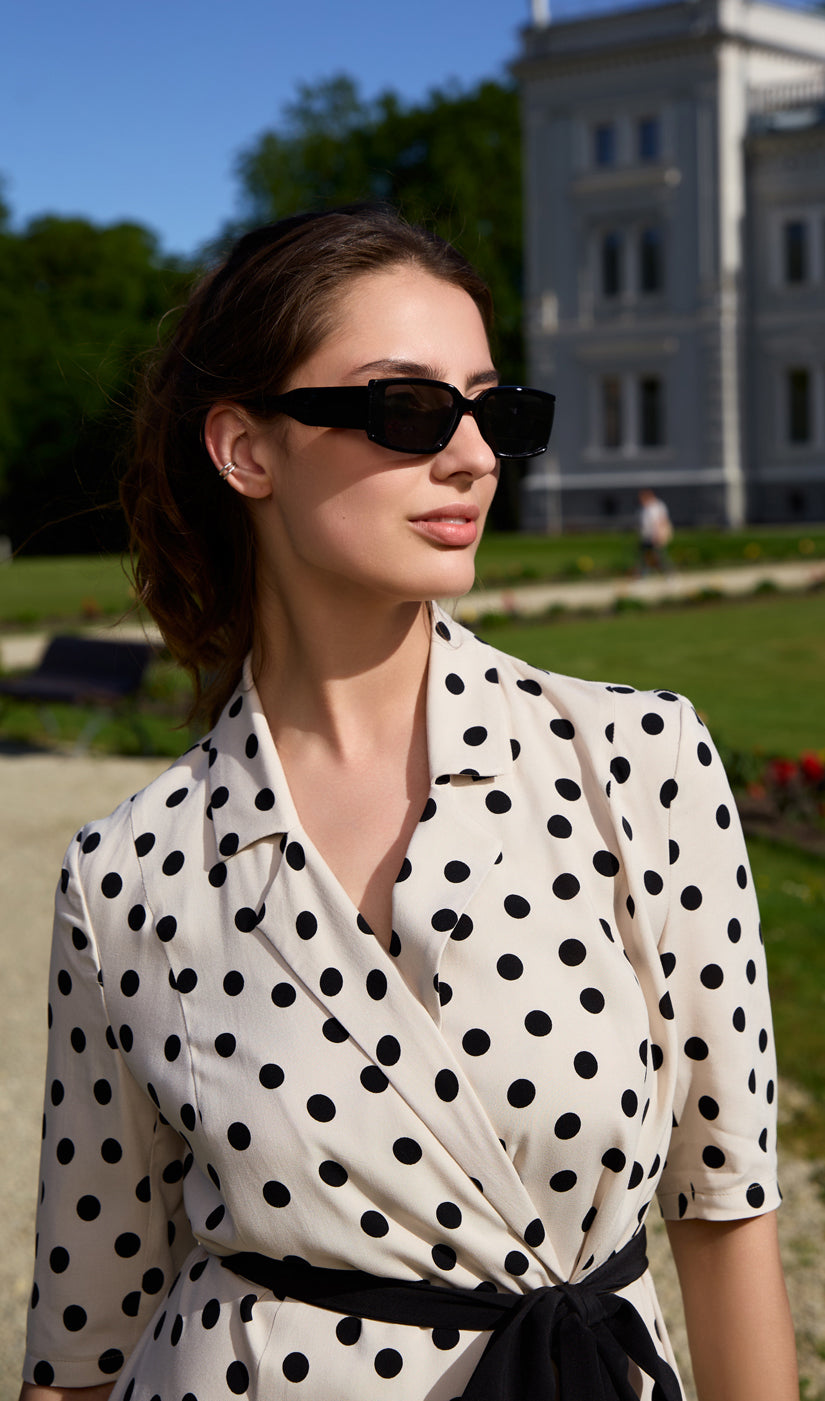 Suknelė su taškeliais "Parisian"