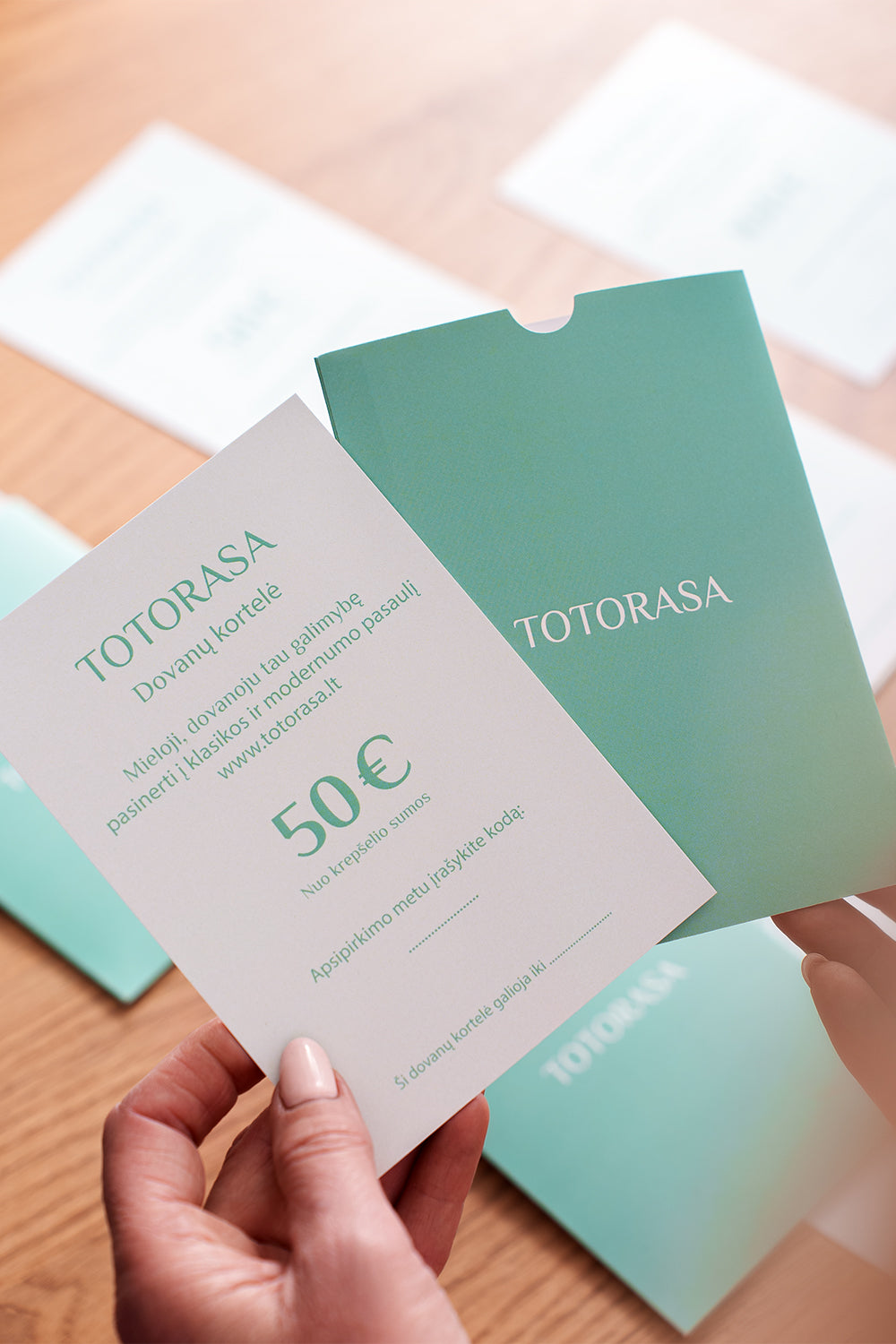 Dovanų Kortelė "TOTORASA"