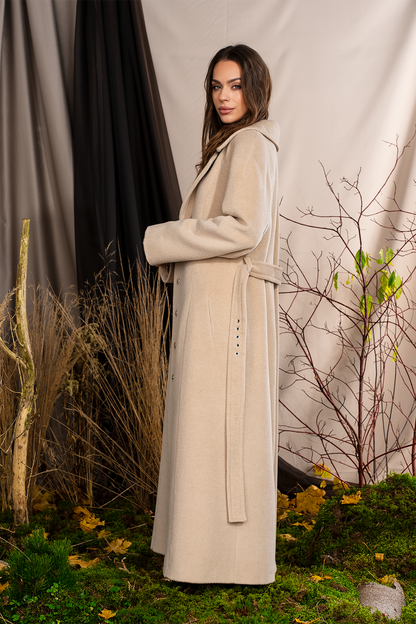 Prabangus paltas "Vidurnakčio Saulė"