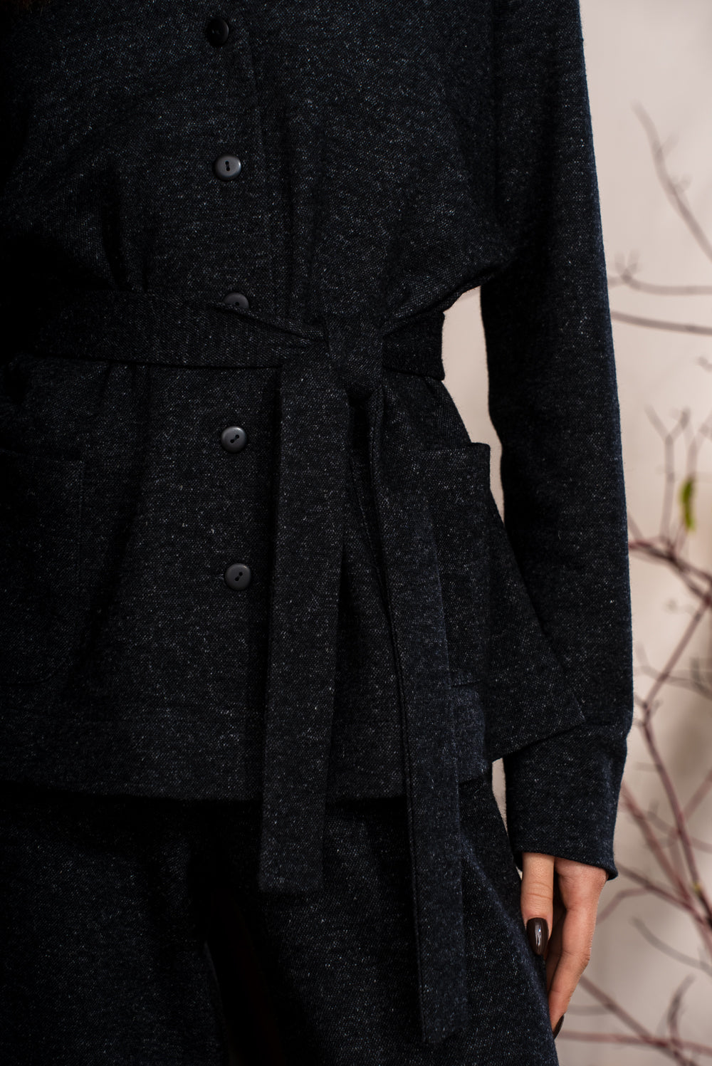 Kardiganas "Juodoji Puma"