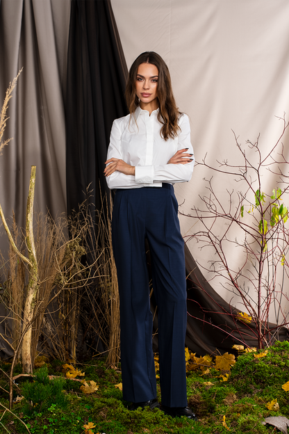 White classic shirt "Elegant"