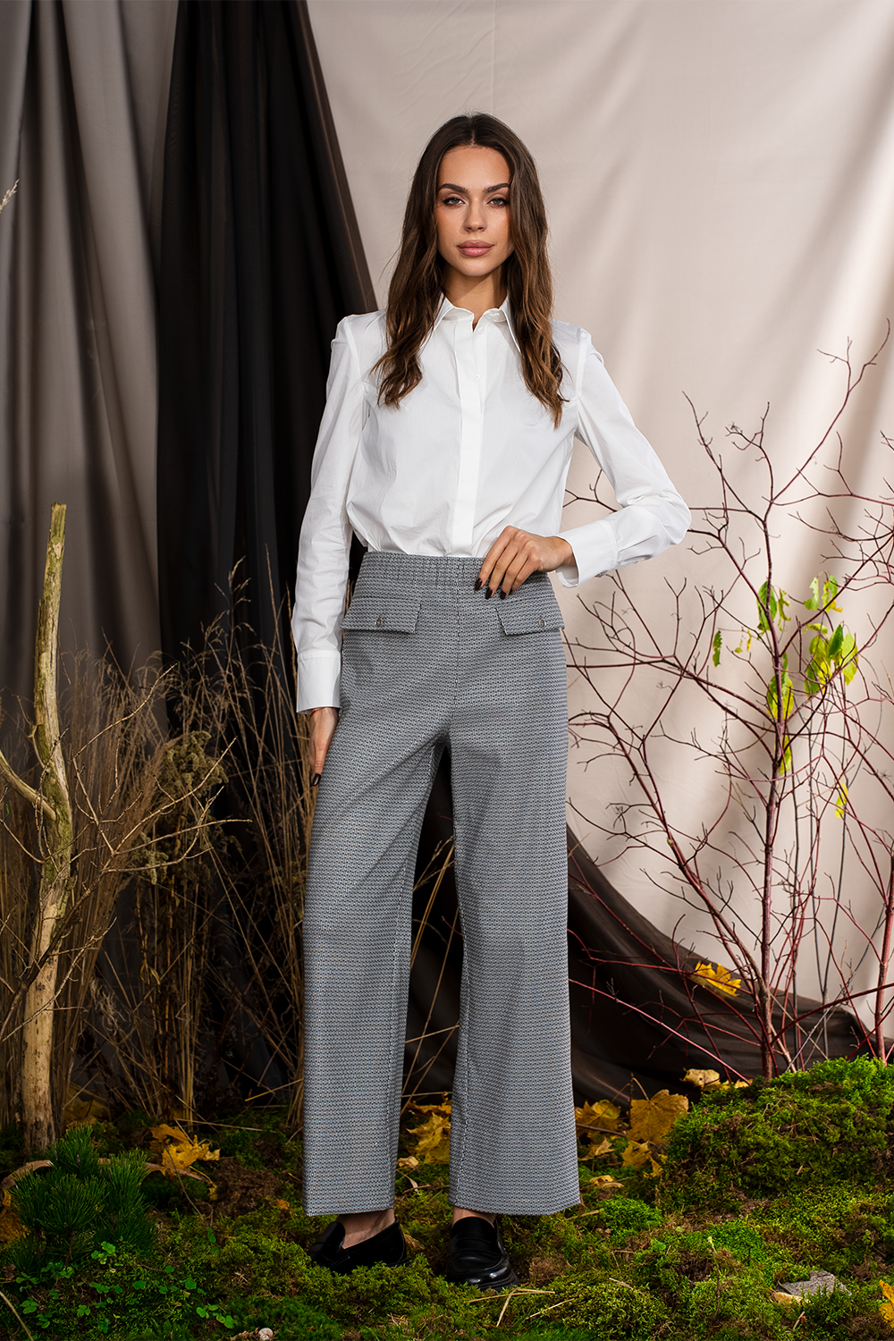 Blizgios kelnės "Celeste"