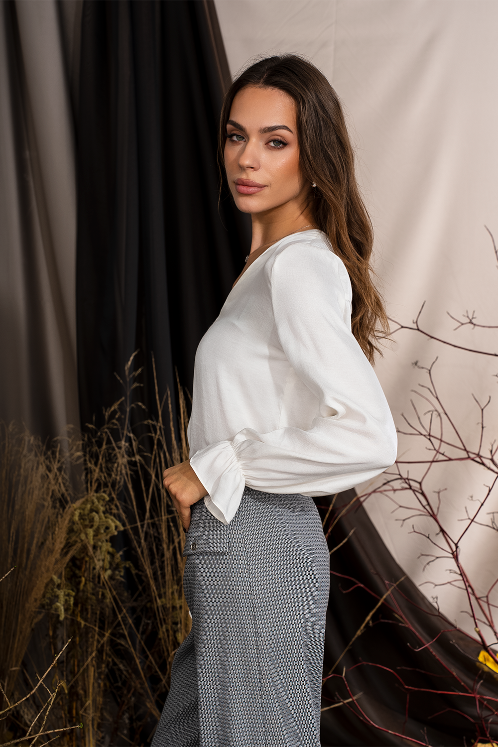 Blizgios kelnės "Celeste"