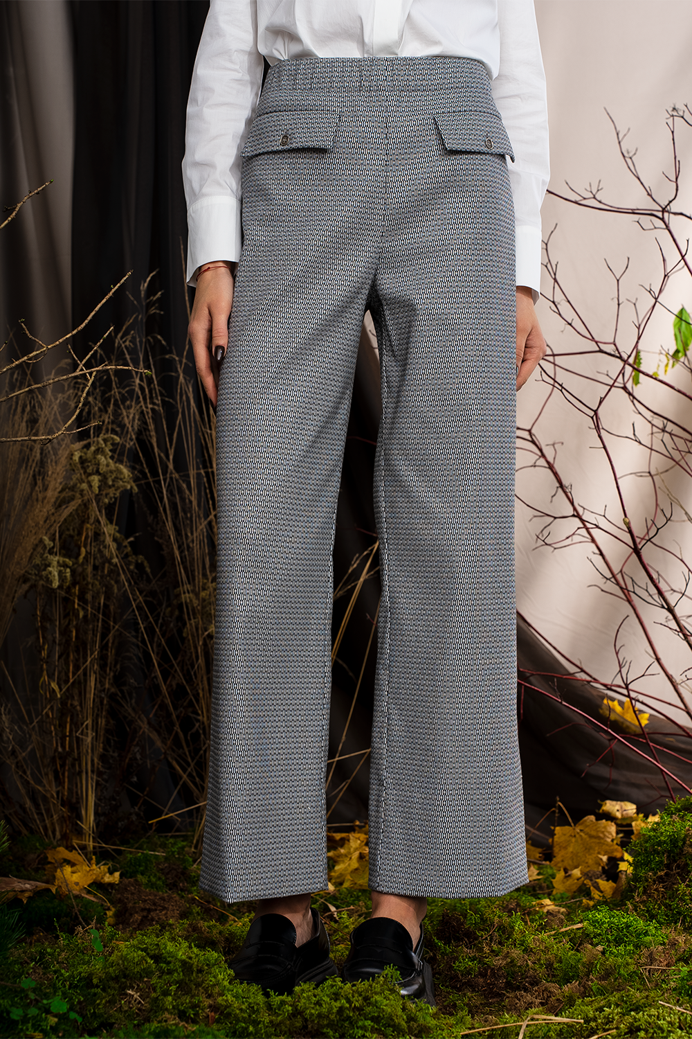 Blizgios kelnės "Celeste"